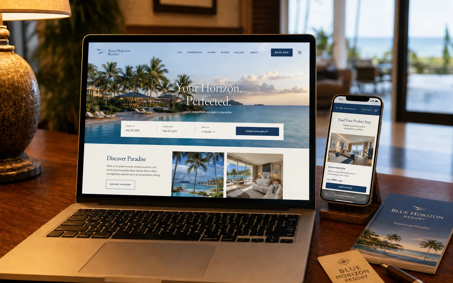 Websites & Apps — before and after